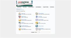 Desktop Screenshot of billing.inx-gaming.com