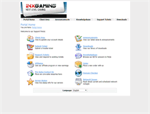 Tablet Screenshot of billing.inx-gaming.com
