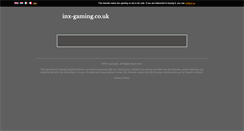 Desktop Screenshot of crazygfl.inx-gaming.co.uk