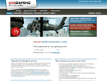 Tablet Screenshot of inx-gaming.com